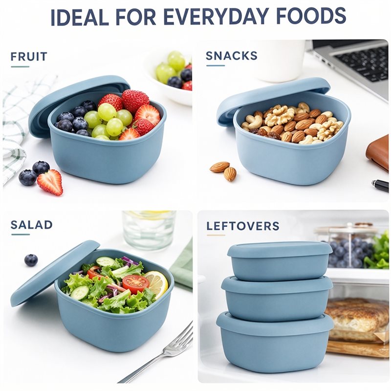 مجموعة علب طعام ABLJ متعددة ال - مراجعة Food Storage Oven Safe وسعره
