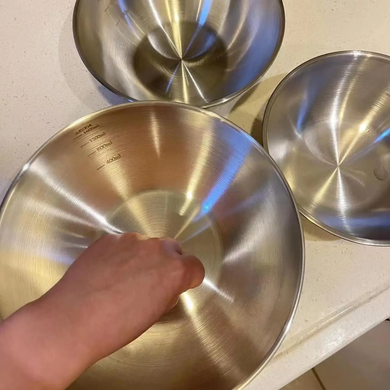 طقم أوعية خلط من الفولاذ المقا - مراجعة Food Storage Meals وسعره
